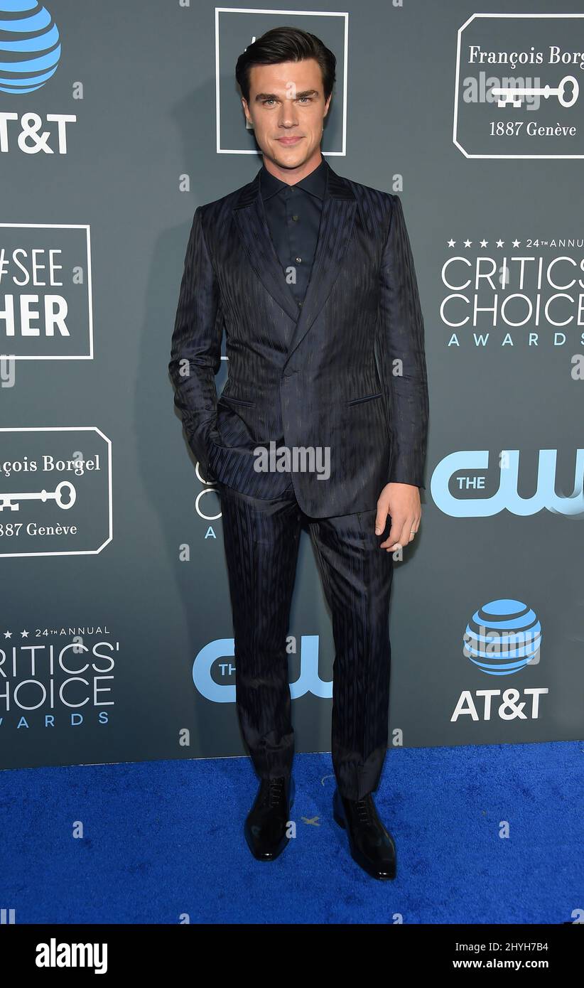 Finn Wittrock at the 24th Annual Critics' Choice Awards Stock Photo