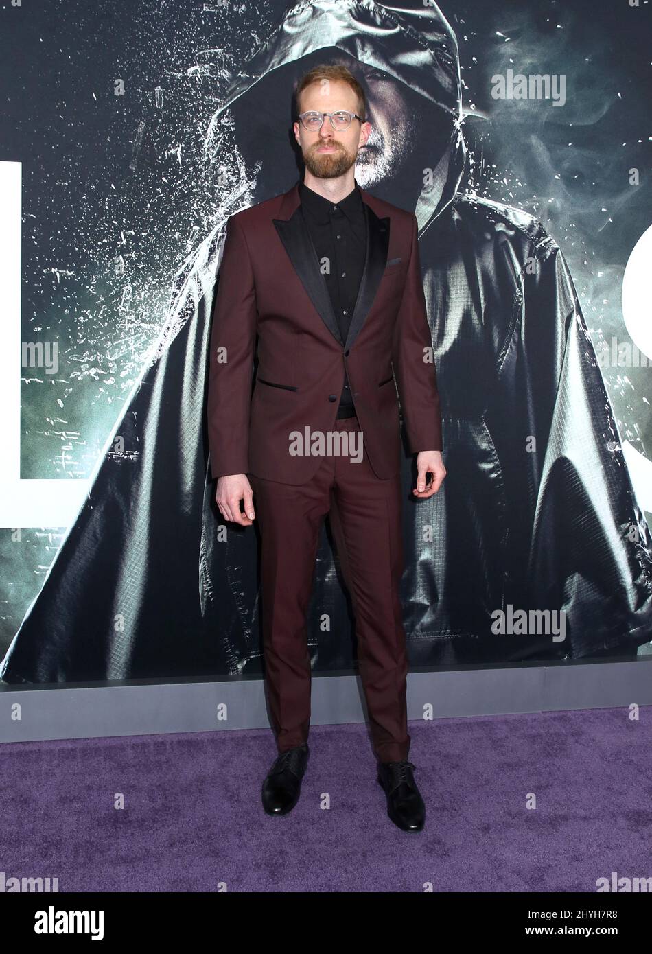 Adam David Thompson attending the 'Glass' New York Premiere held at the ...