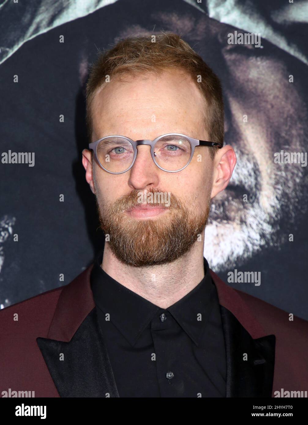 Adam David Thompson attending the 'Glass' New York Premiere held at the SVA Theater on January 15, 2019 in New York City, NY Stock Photo