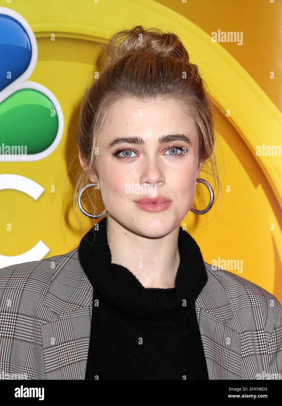 Melissa Roxburgh attending the NBC Midseason Press Day in New York Stock  Photo - Alamy