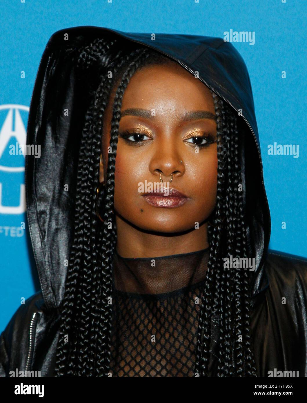 KiKi Layne at the premiere of 'Native Son' during the 2019 Sundance Film Festival held at the Eccles Theatre on January 24, 2019 in Park City, UT. Stock Photo