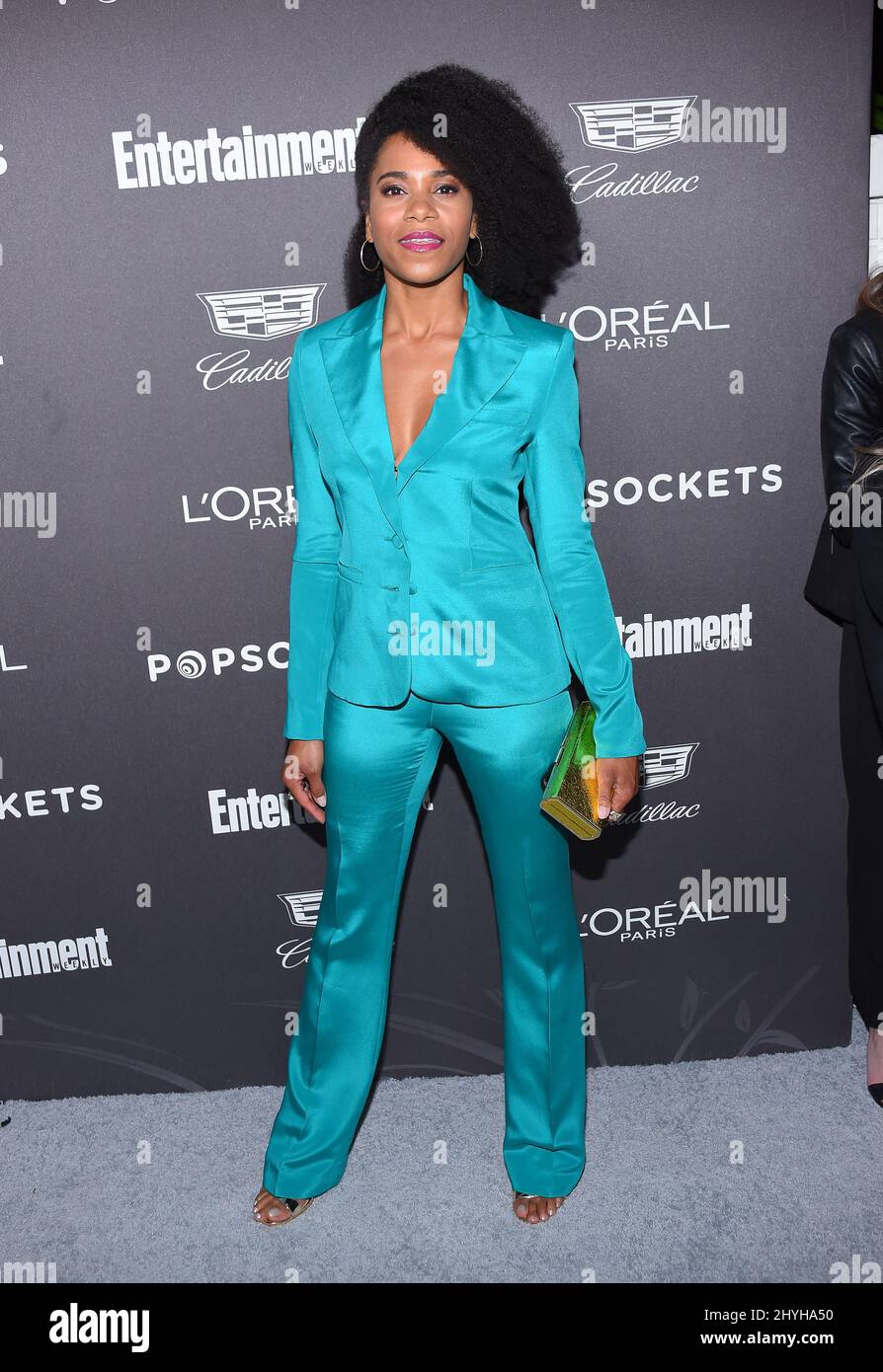 Kelly McCreary arriving to the Entertainment Weekly honors Nominees for the Screen Actors Guild Awards at Chateau Marmont on June 26, 2018 in Los Angeles. Stock Photo