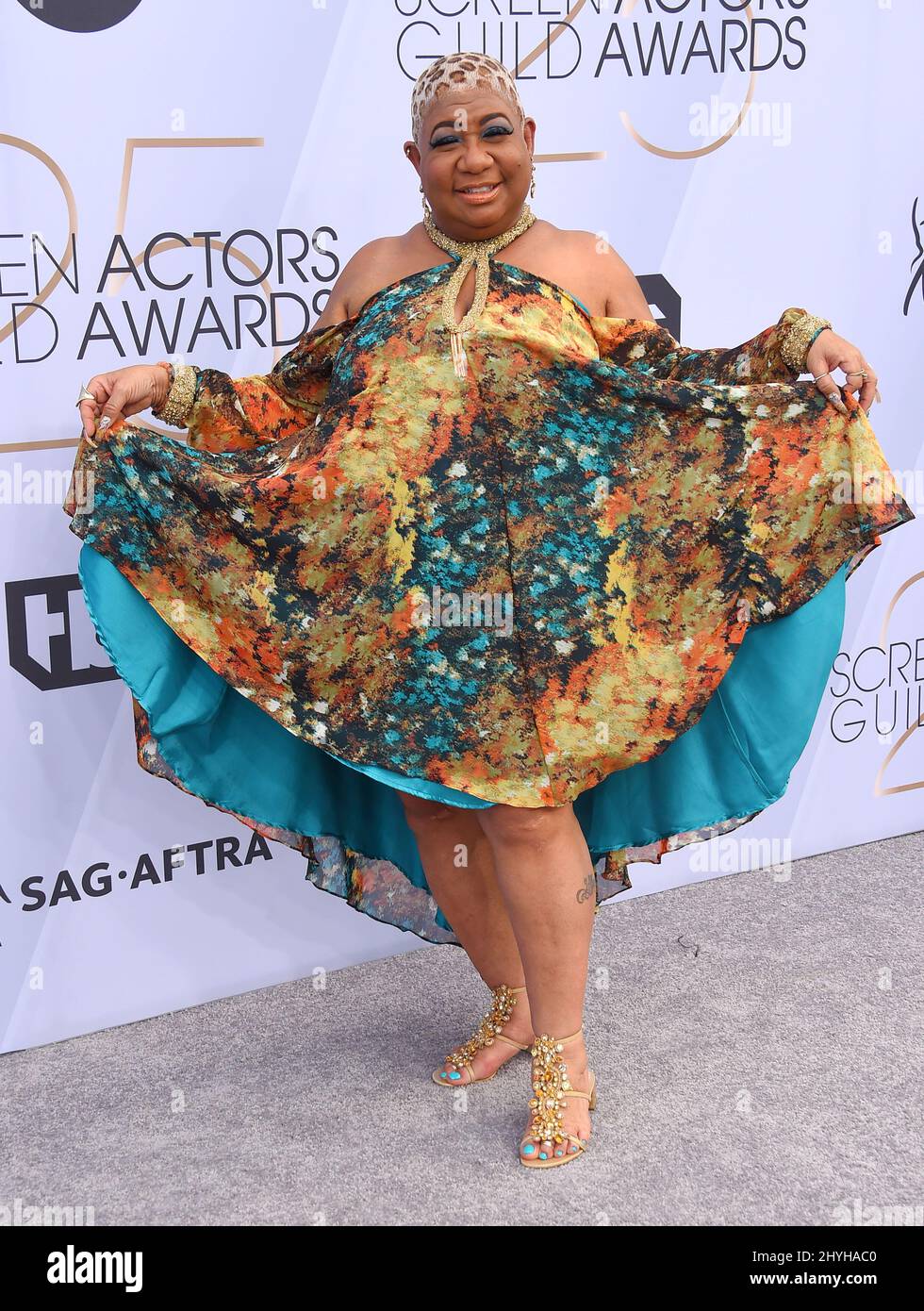 Luenell attending the 25th Annual Screen Actors Guild Awards held at the Shrine Auditorium Stock Photo