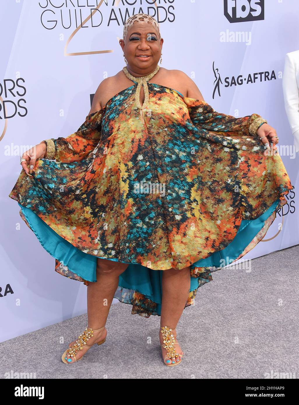 Luenell attending the 25th Annual Screen Actors Guild Awards held at the Shrine Auditorium Stock Photo