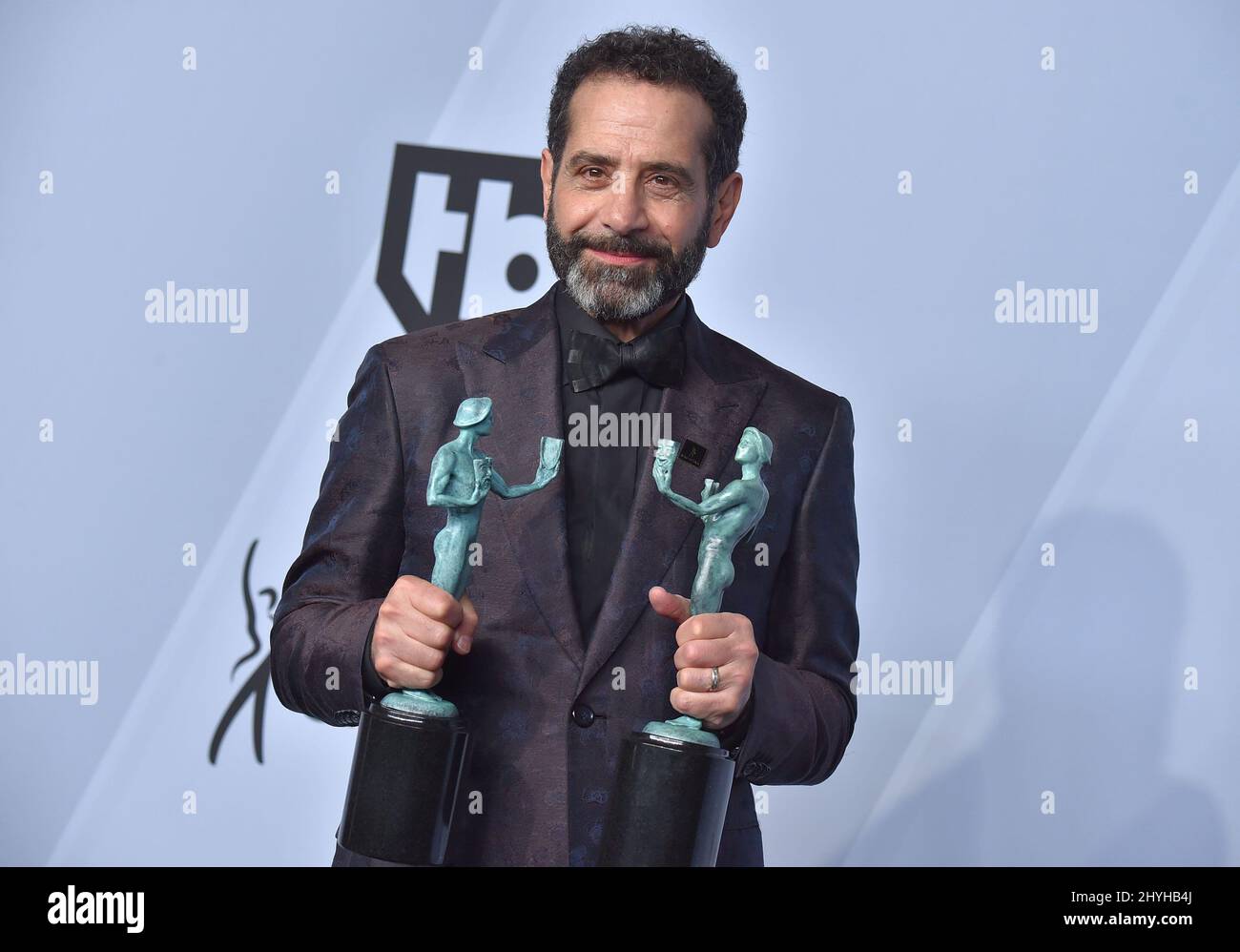 Tony Shalhoub in the press room at the 25th Annual Screen Actors Guild Awards held at the Shrine Auditorium Stock Photo