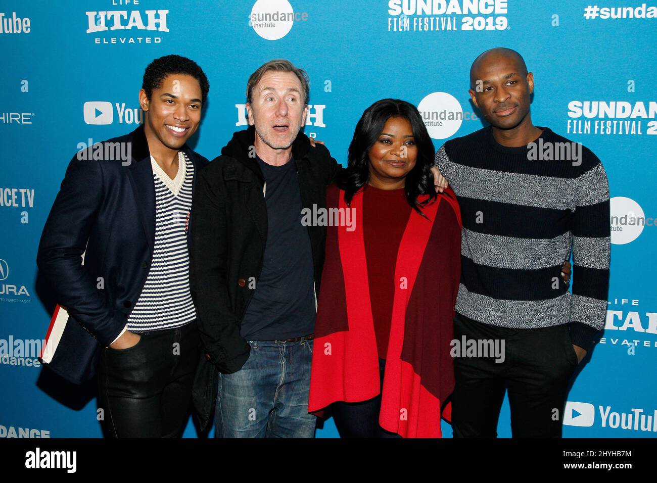 Kelvin Harrison Jr., Tim Roth, Octavia Spencer and Julius Onah at the ...
