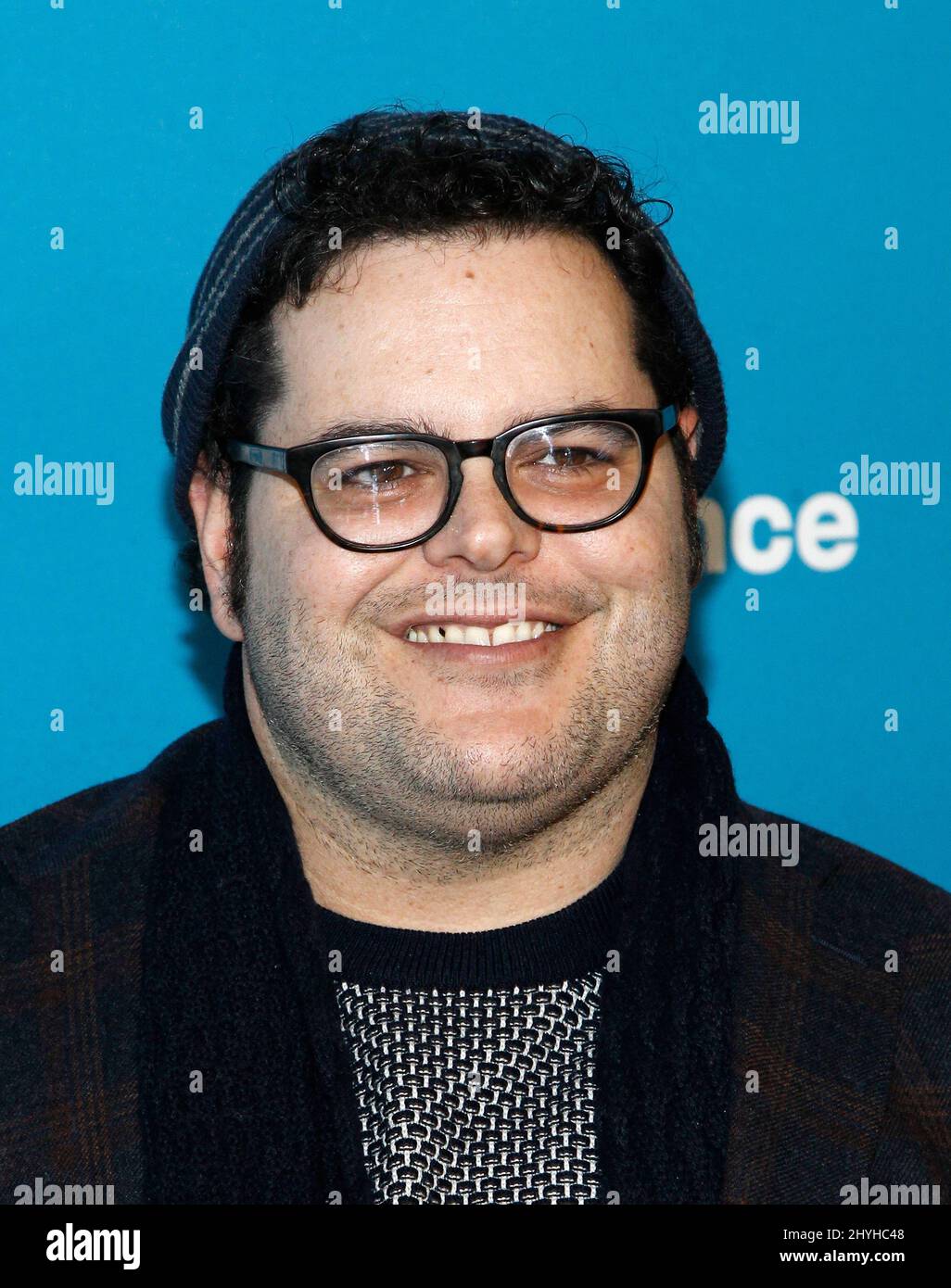 Josh Gad at the premiere of 'Little Monsters' during the 2019 Sundance Film Festival Stock Photo