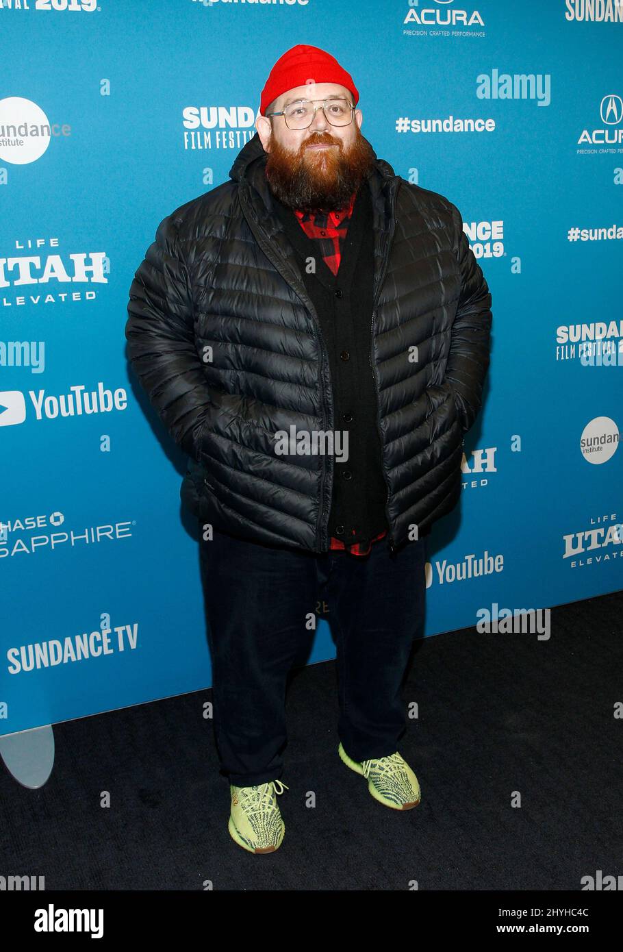 Nick Frost at the special screening of “Fighting With My Family” during