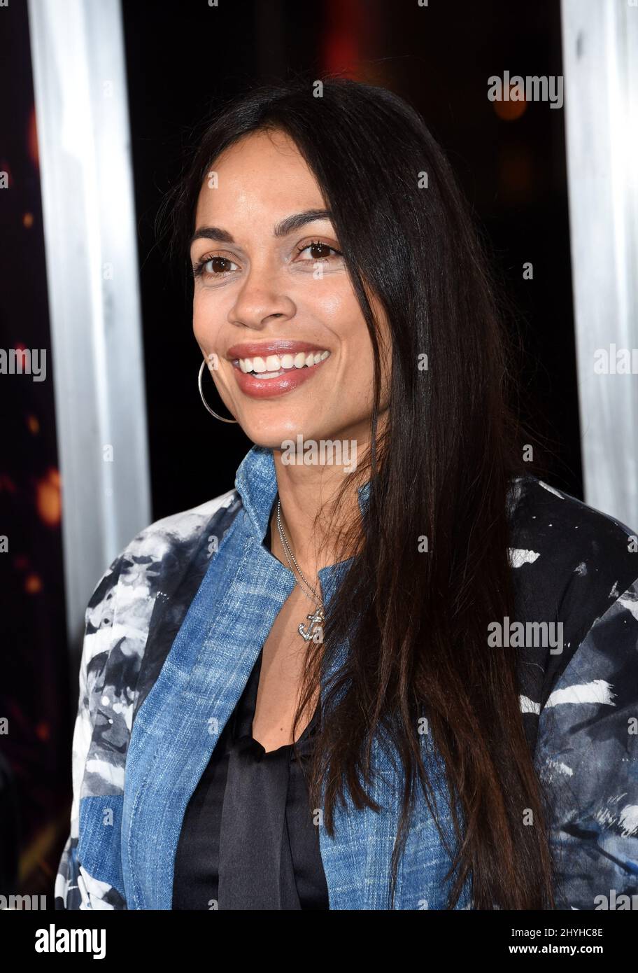 Rosario Dawson at the 'Miss Bala' World Premiere held at the Regal