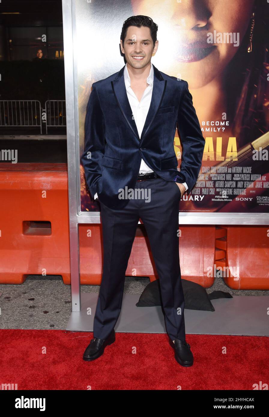 Ricardo Abarca at the 'Miss Bala' World Premiere held at the Regal