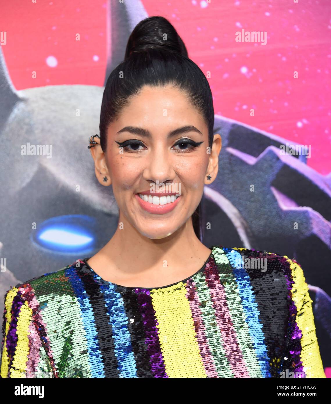 Stephanie Beatriz arriving to the 'The LEGO Movie 2: The Second Part' World  Premiere at Village Theatre Stock Photo - Alamy