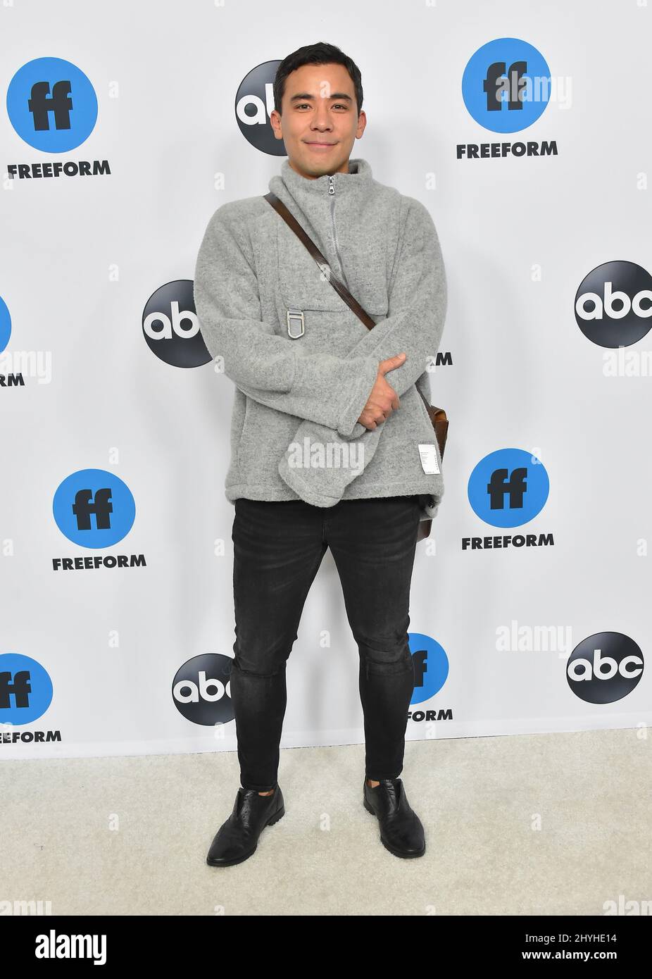 Conrad Ricamora arriving to the Disney ABC TCA Winter Press Tour 2019 ...