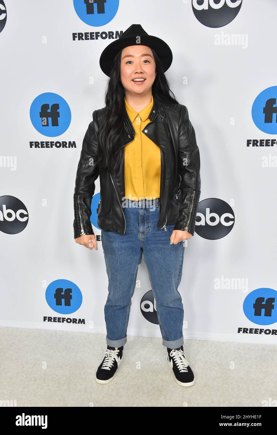 Sherry Cola arriving to the Disney ABC TCA Winter Press Tour 2019 at