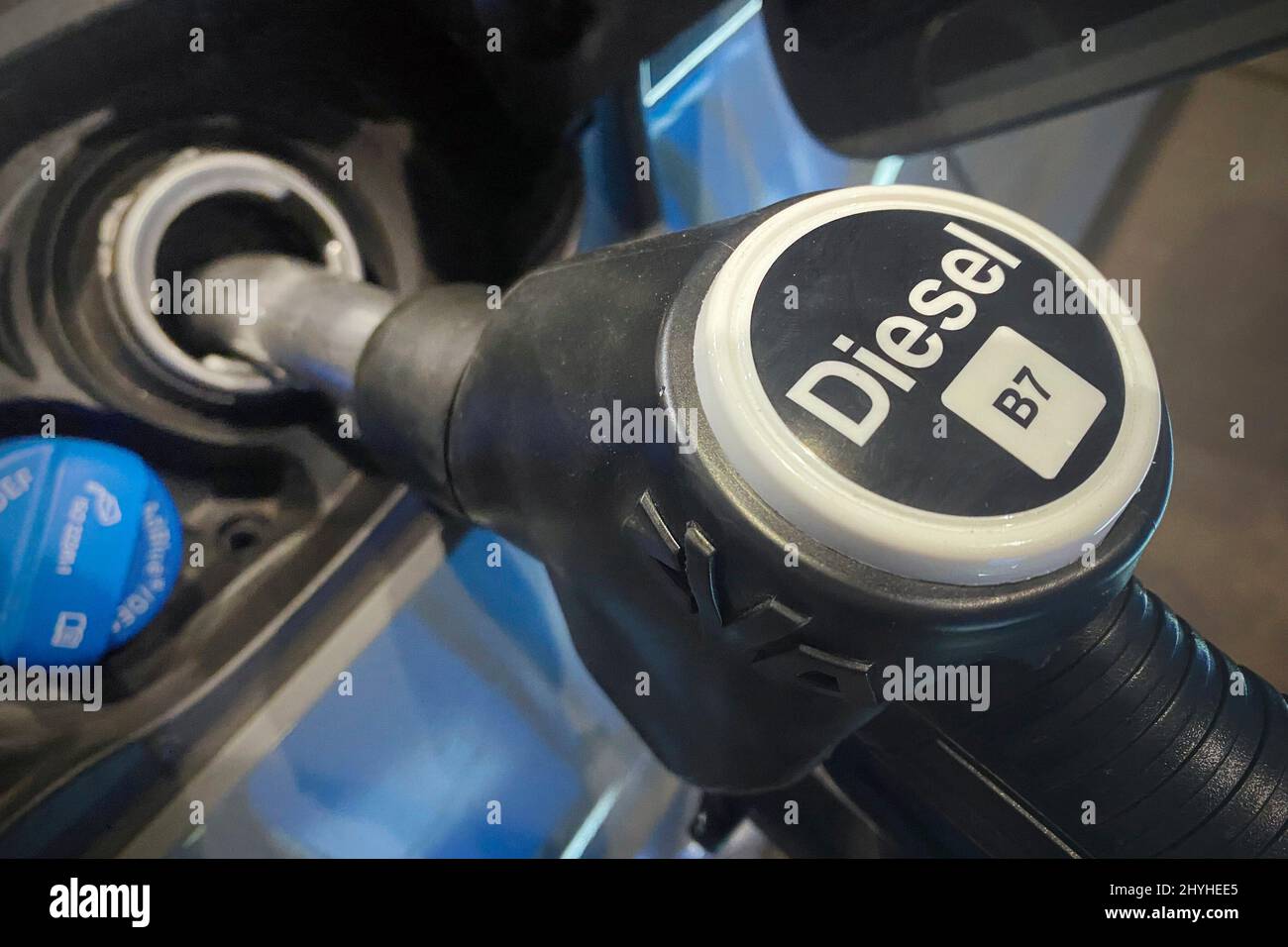 Munich, Deutschland. 13th Mar, 2022. theme image, symbol forum; Diesel