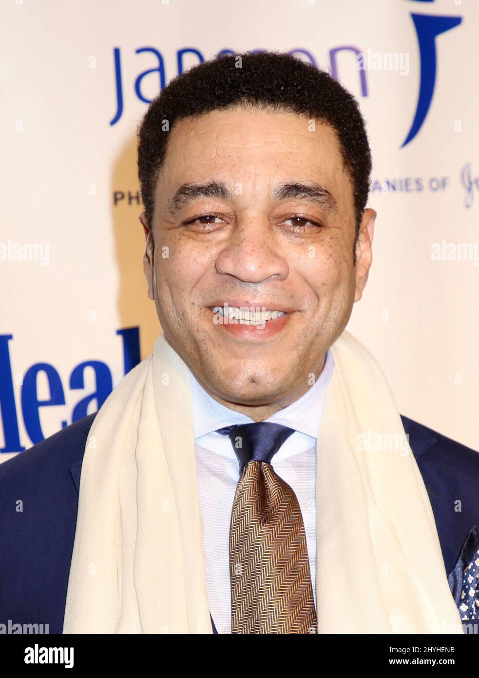 Harry Lennix attending The Third Annual Blue Jacket Fashion Show held at Pier 59 Studios on February 7, 2019 in New York City, USA. Stock Photo