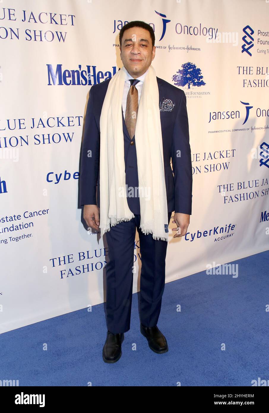 Harry Lennix attending The Third Annual Blue Jacket Fashion Show held at Pier 59 Studios on February 7, 2019 in New York City, USA. Stock Photo