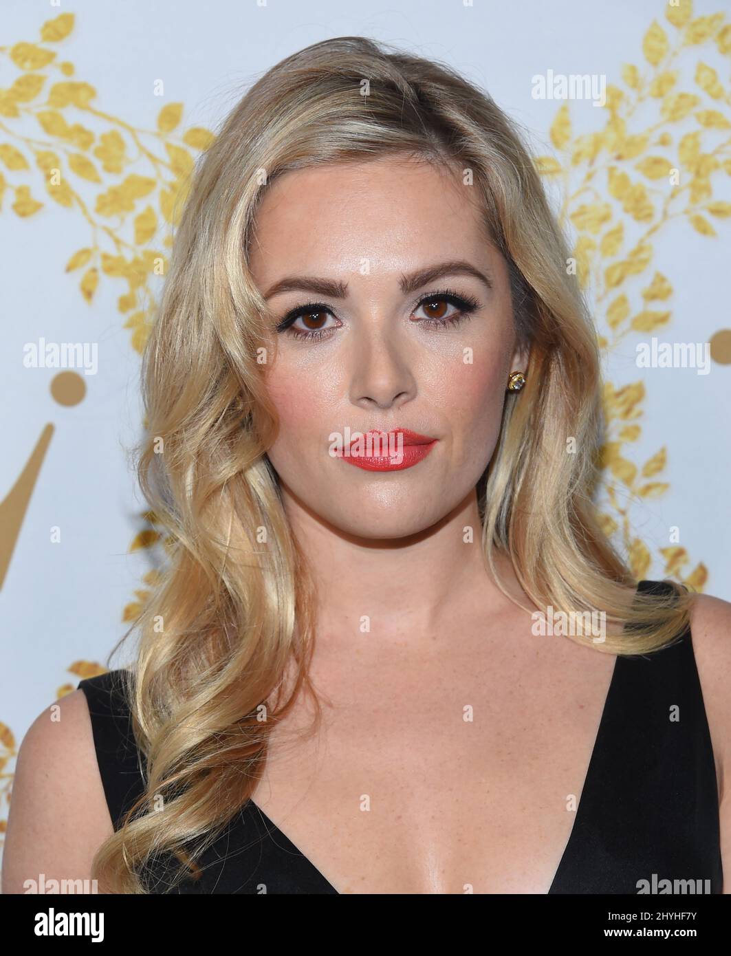 Natalie Hall arriving to the Hallmark Channel and Hallmark Movies