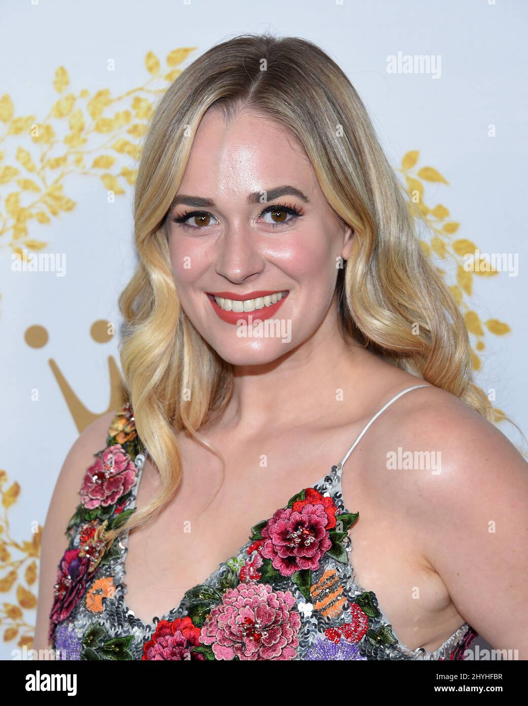 Brittany Bristow arriving to the Hallmark Channel and Hallmark Movies
