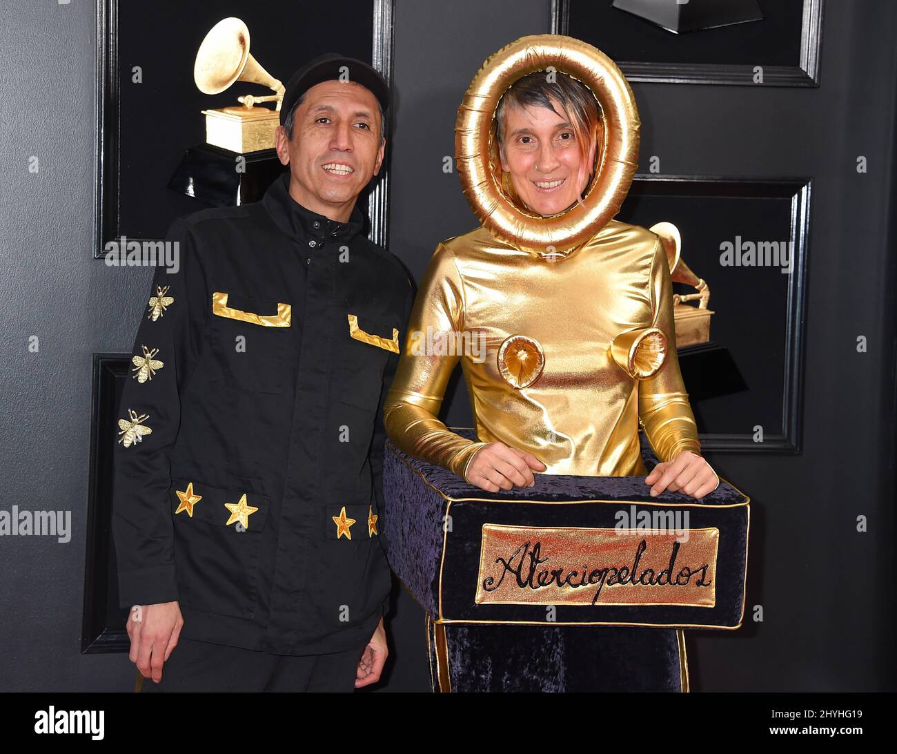 Aterciopelados at the 61st Annual Grammy Awards held at Staples Center on February 10, 2019 in Los Angeles, CA. Stock Photo