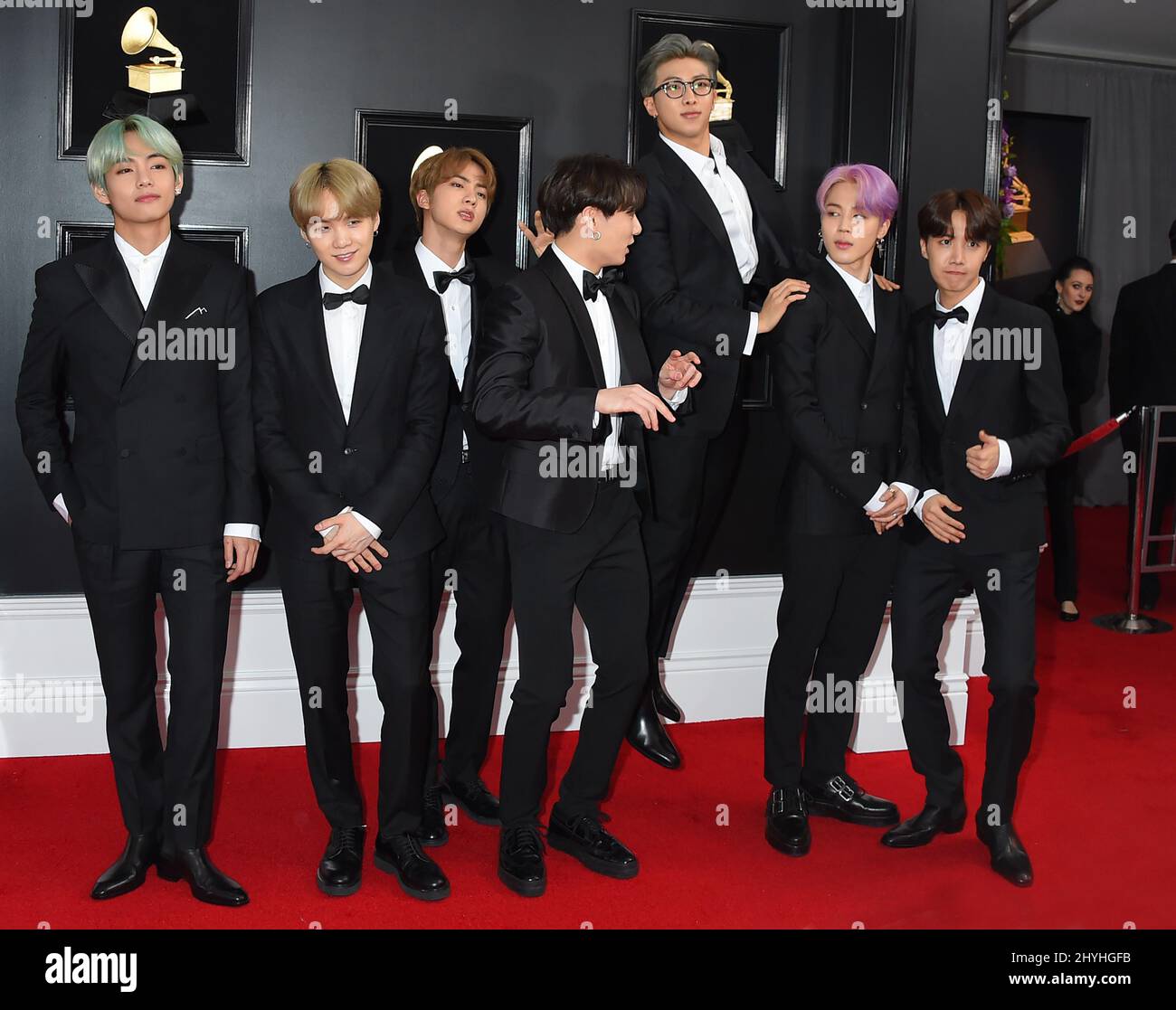 These Photos Of BTS At The 2020 Grammys Are Pure Perfection