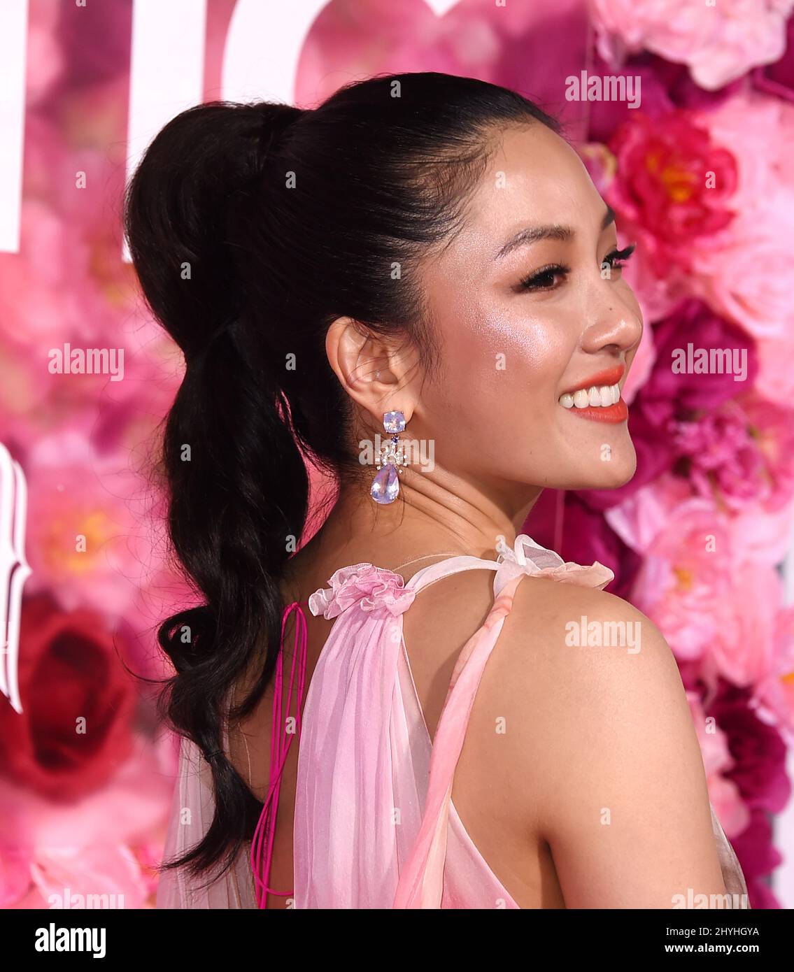 Constance Wu at the "Isn't It Romantic" world premiere held at The