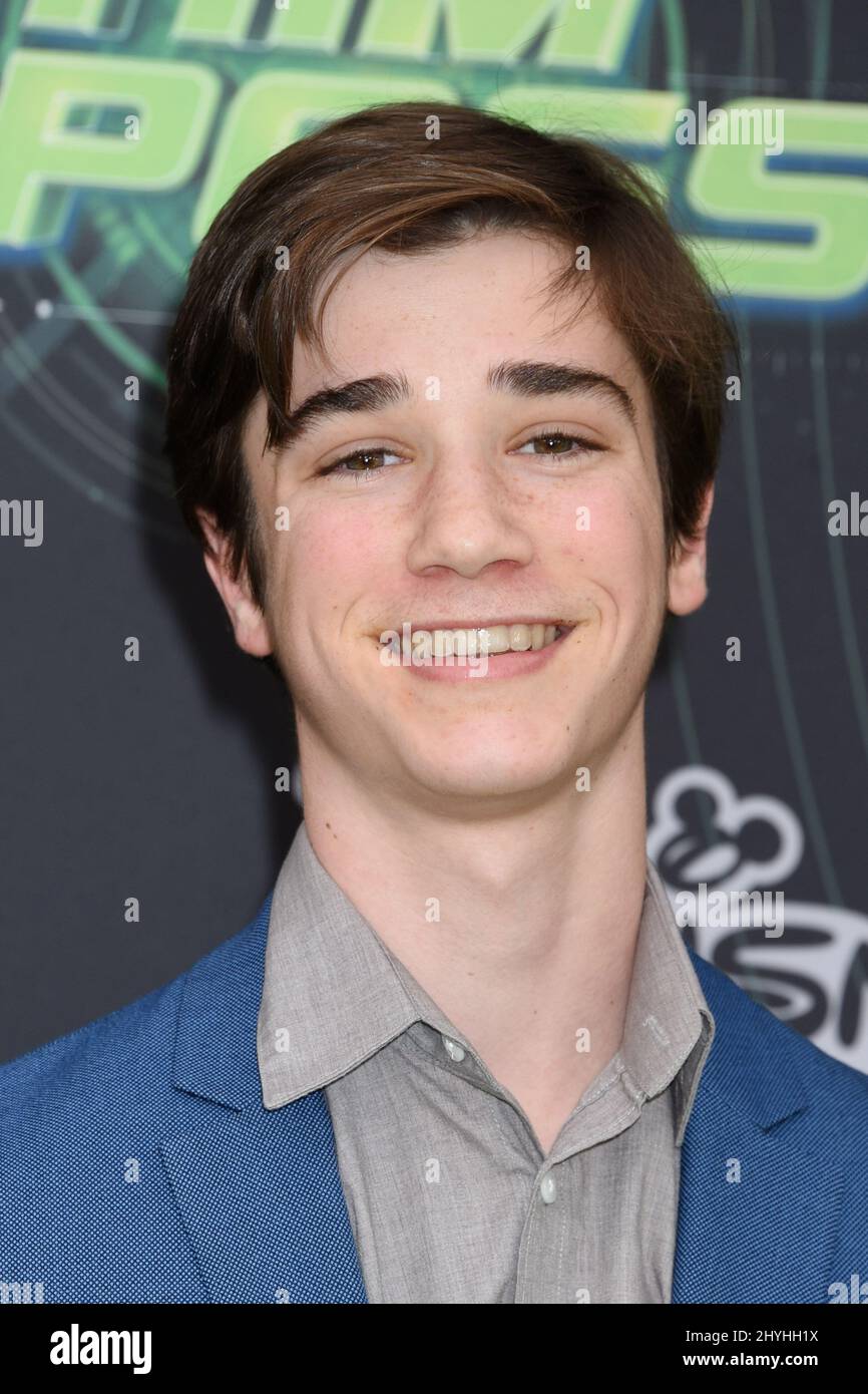 Daniel DiMaggio at Disney Channel's 'Kim Possible' Premiere held at the