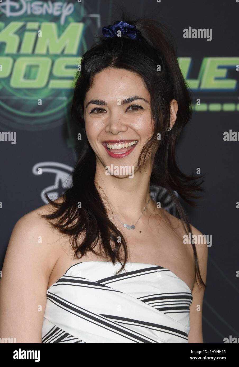Lilan Bowden at Disney Channel's 'Kim Possible' Premiere held at the Television Academy Stock Photo