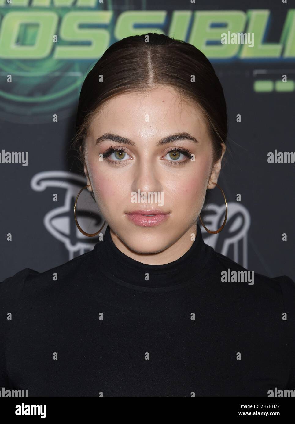 Baby Ariel at Disney Channel's 'Kim Possible' Premiere held at the Television Academy Stock Photo