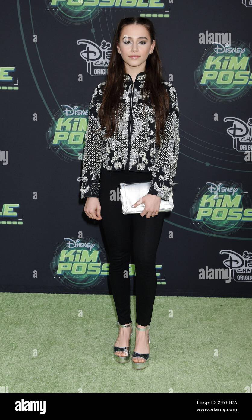 Sky Katz at Disney Channel's 'Kim Possible' Premiere held at the