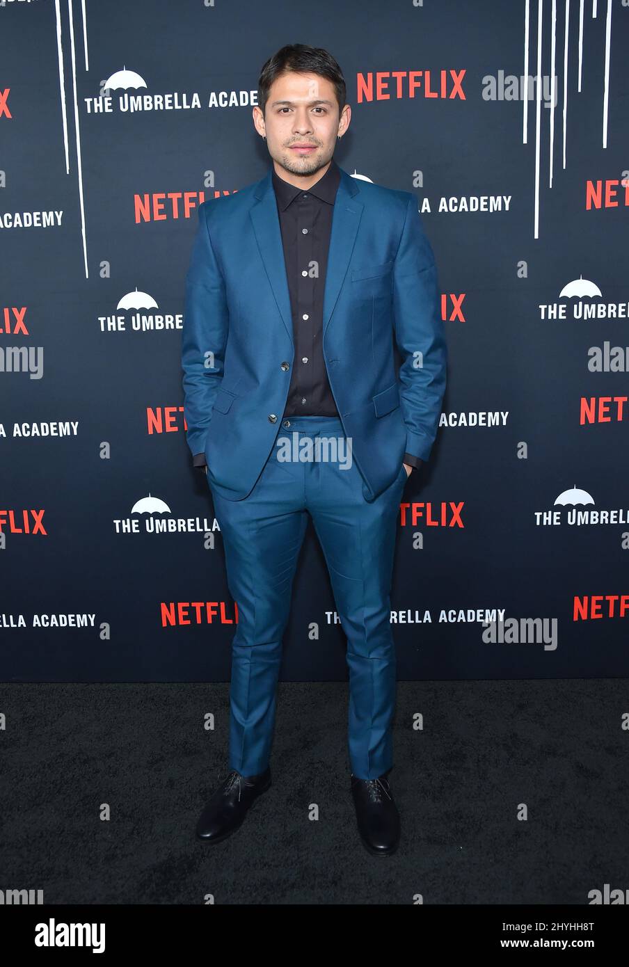 David Castaneda arriving to the Netflix's 'The Umbrella Academy' Season