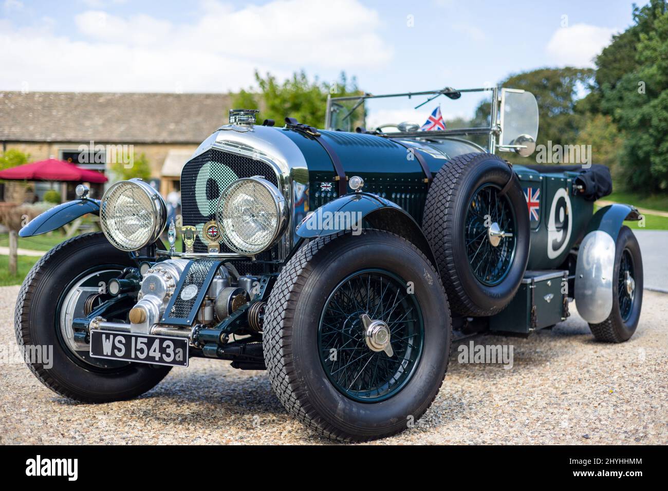 4 ½ LITRE SUPERCHARGED – THE ‘BLOWER’ BENTLEY Stock Photo