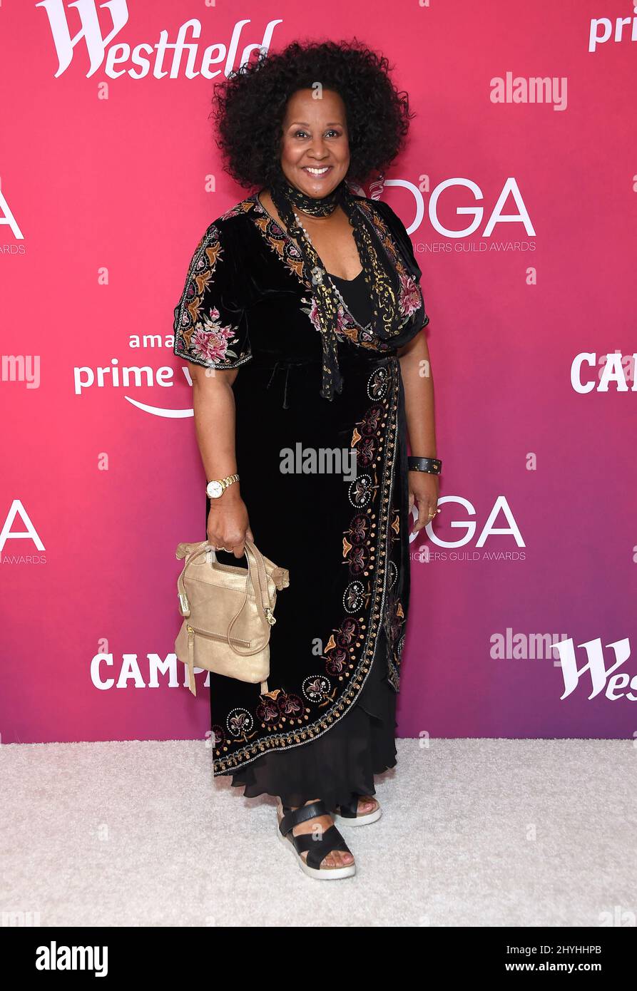 Sharen Davis at the 21st CDGA (Costume Designers Guild Awards) held at the Beverly Hilton Hotel on February 19, 2019 in Beverly Hills. Stock Photo