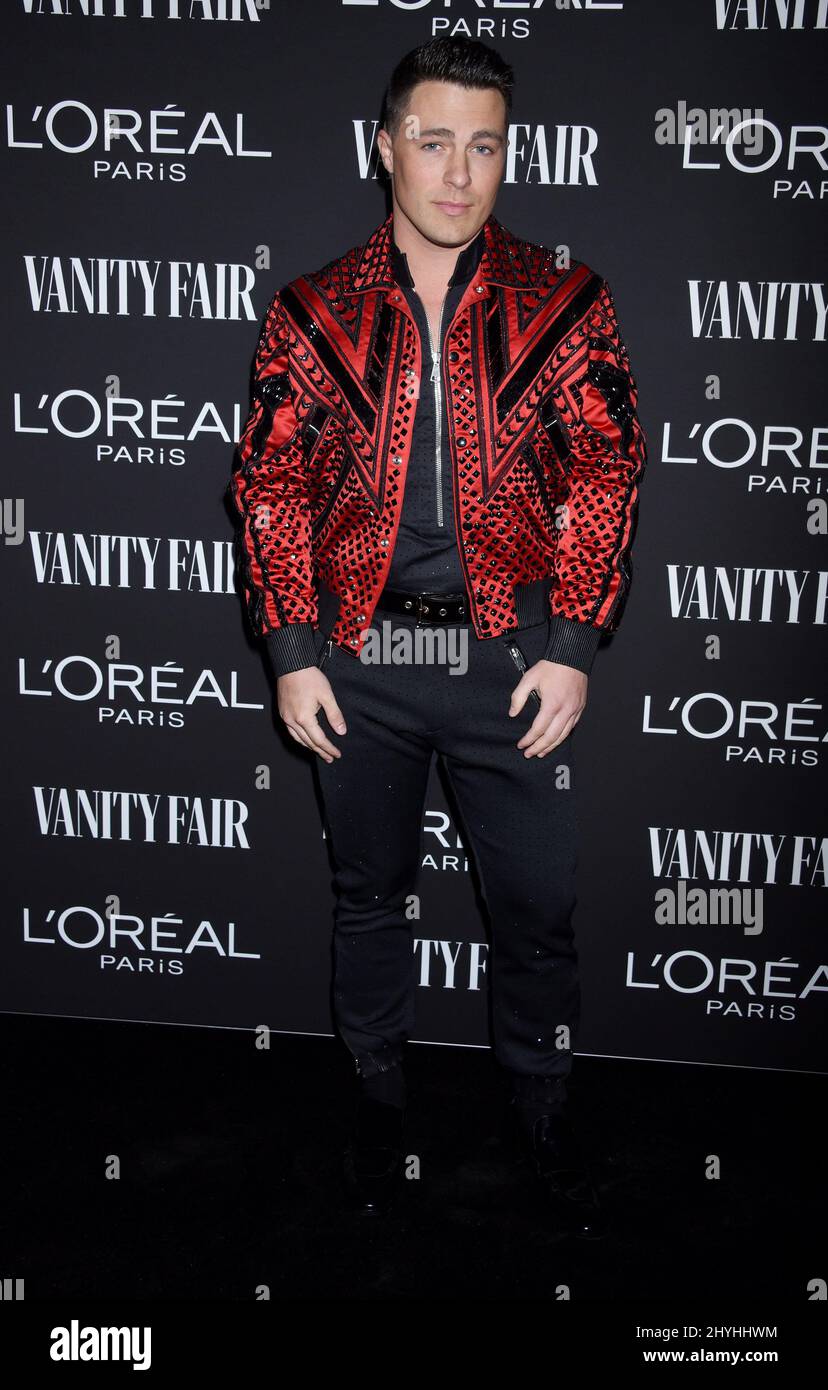 Colton Haynes at the Vanity Fair and L'Oreal Paris Celebrate New ...