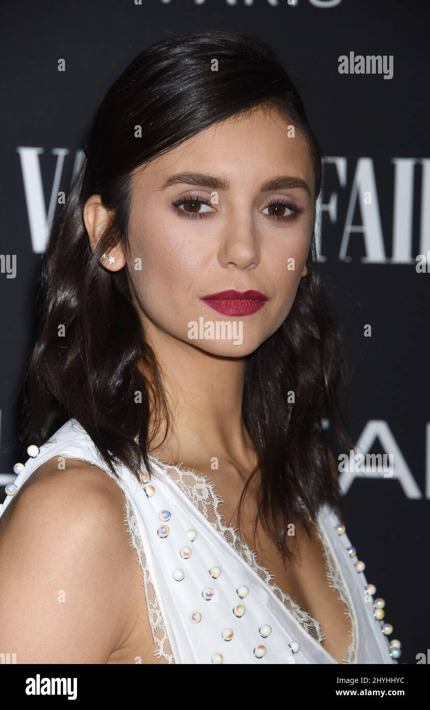 Nina Dobrev at the Vanity Fair and L'Oreal Paris Celebrate New