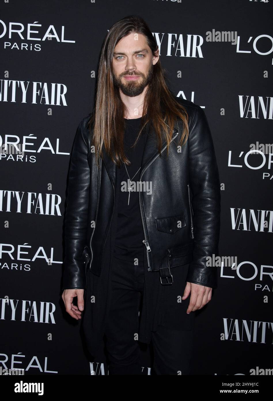 Tom Payne at the Vanity Fair and L'Oreal Paris Celebrate New Hollywood ...