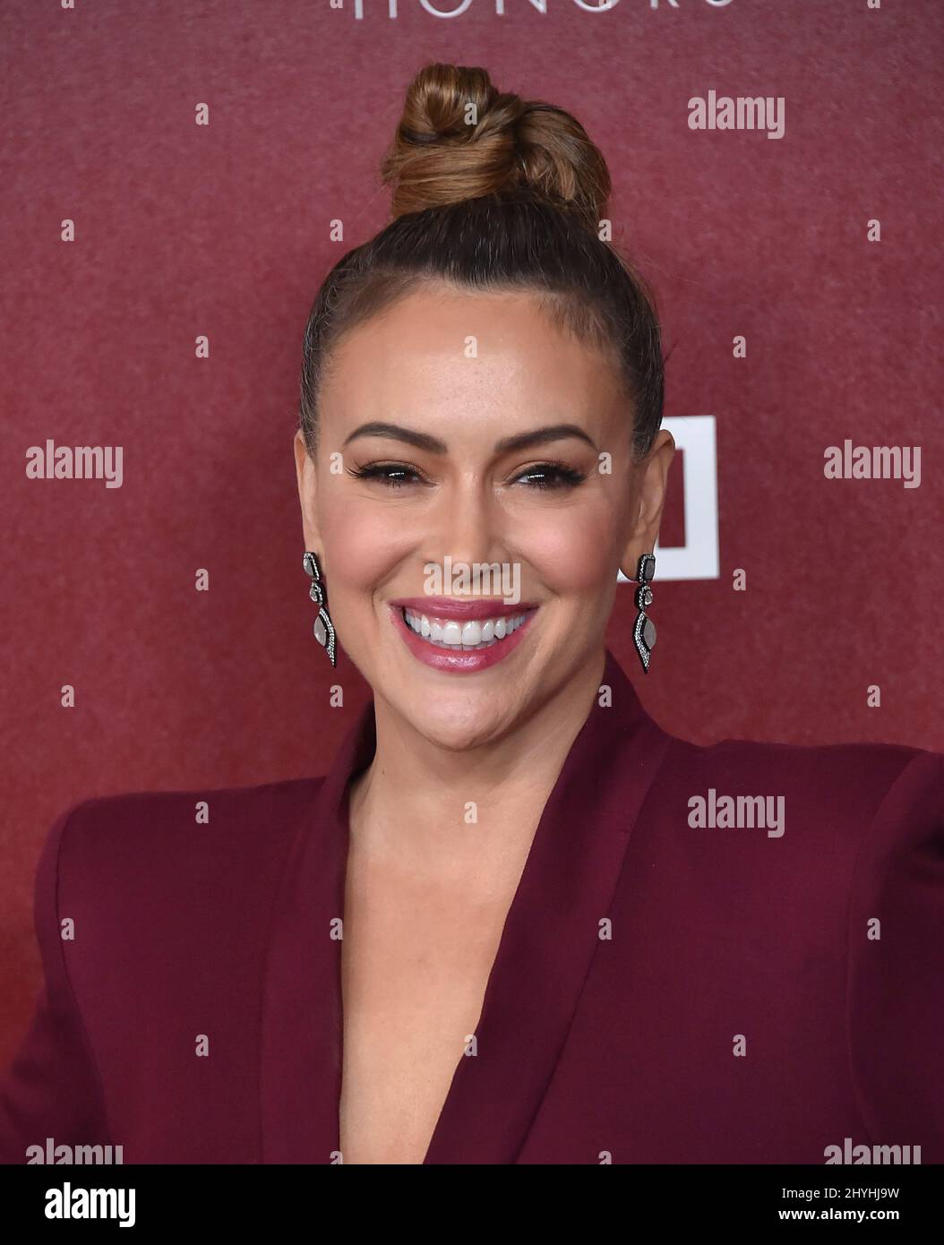 Alyssa Milano attending the VH1 Trailblazer Honors at Wilshire Ebell