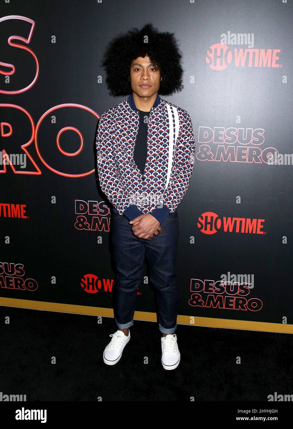 Victor Lopez attending the 'Desus & Mero' Red Carpet Premiere held at