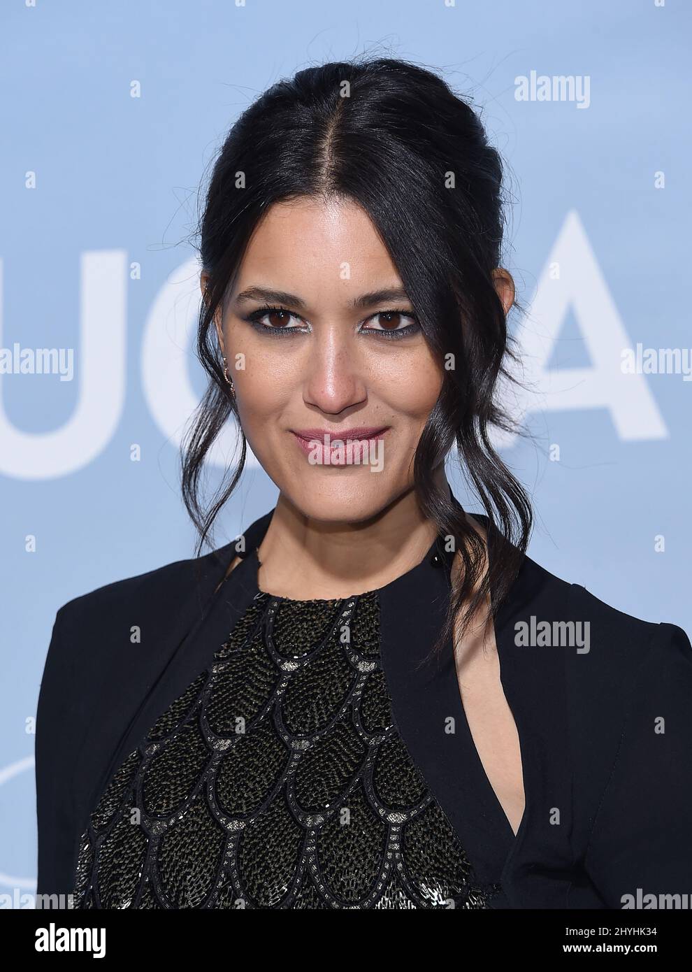 Julia Jones attending the Hollywood For Science gala in Los Angeles, California Stock Photo