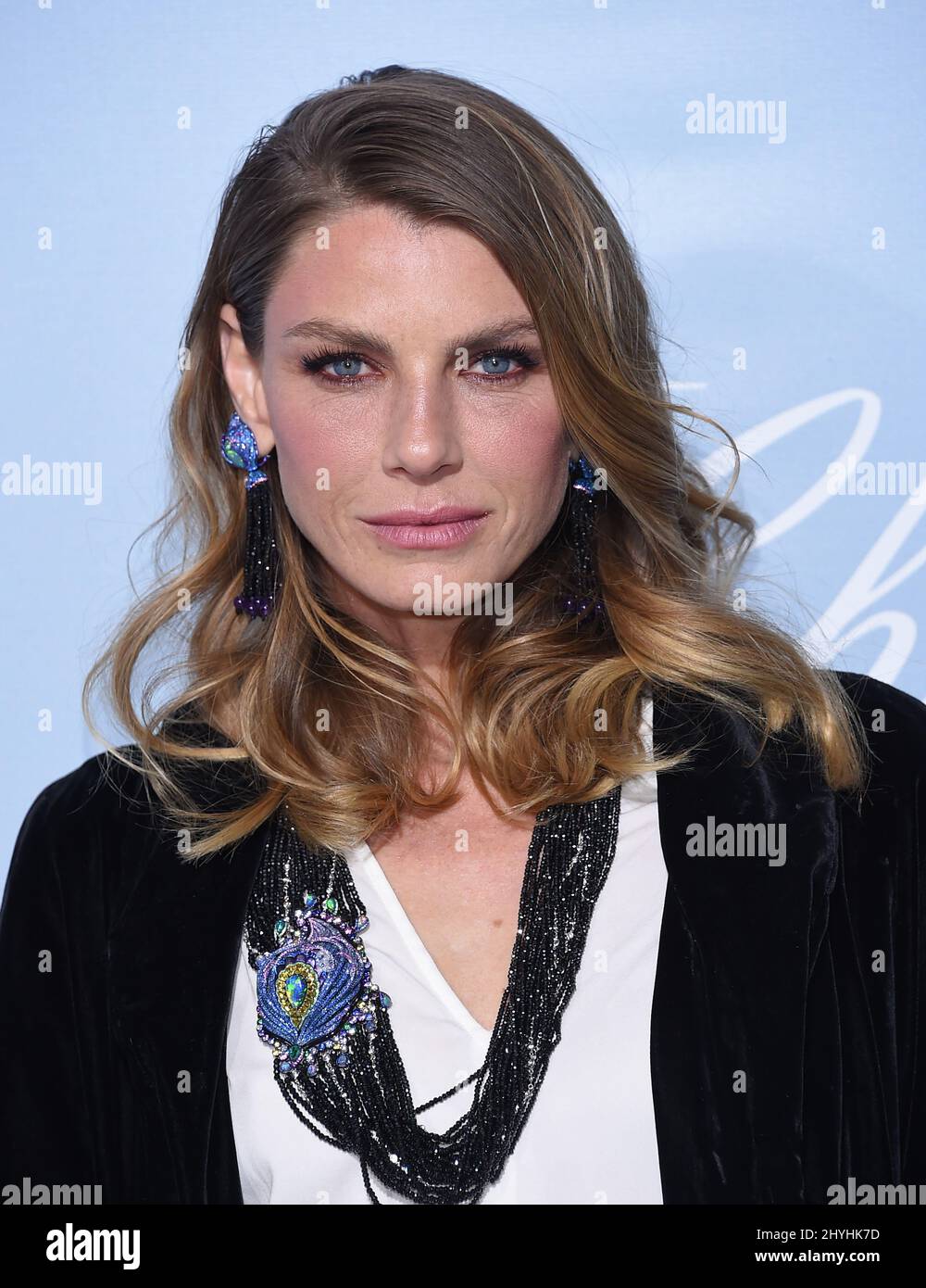 Angela Lindvall arriving to the Hollywood for Science Gala at a Private