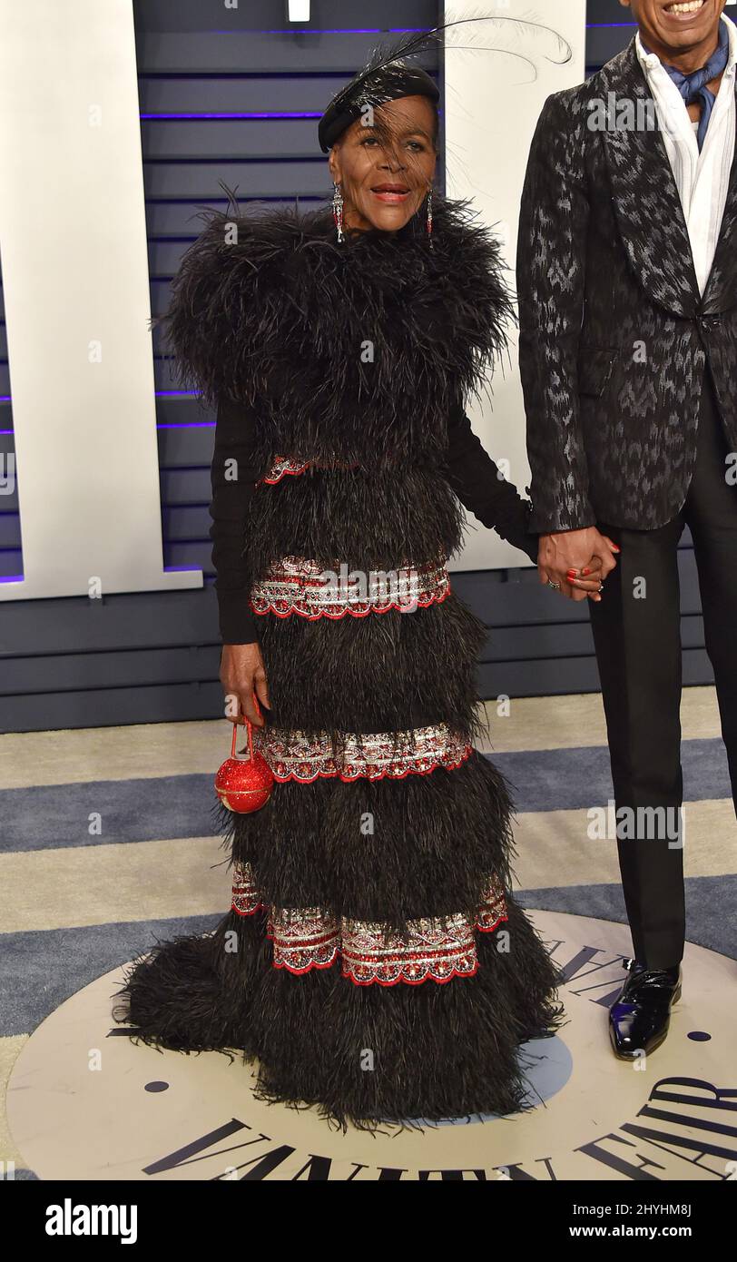 Cicely Tyson attending the 2019 Vanity Fair Oscar Party held at the Wallis Annenberg Center for the Performing Arts in Beverly Hills, California Stock Photo