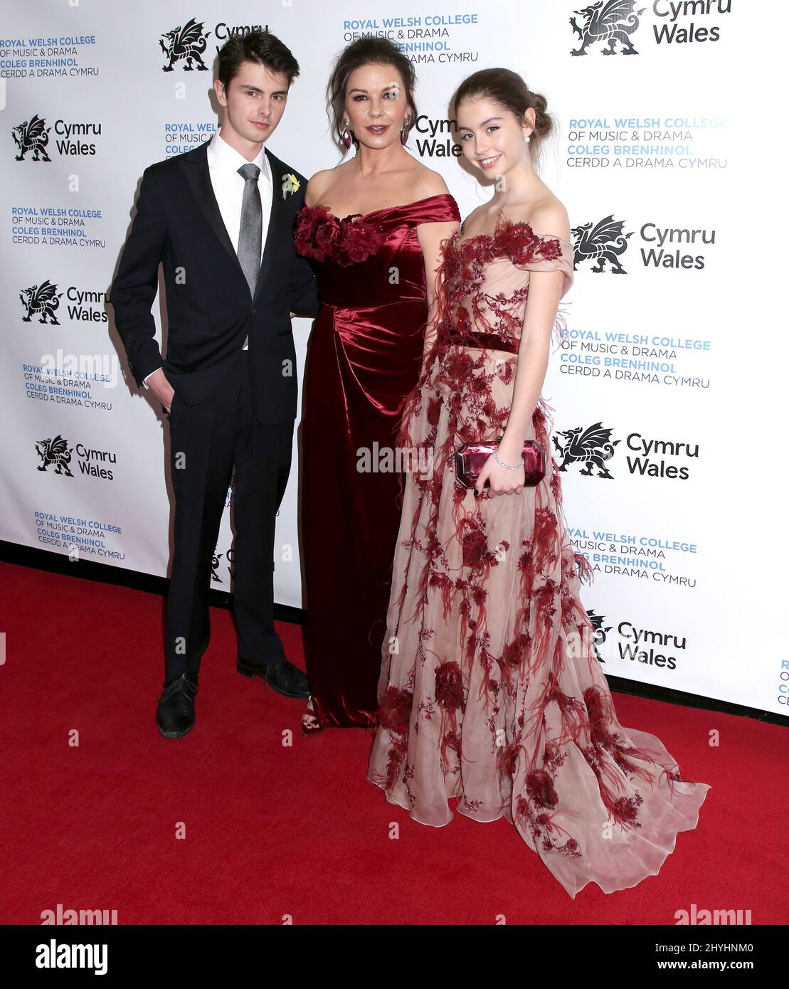 Catherine ZetaJones, son Dylan Douglas & daughter Carys Douglas