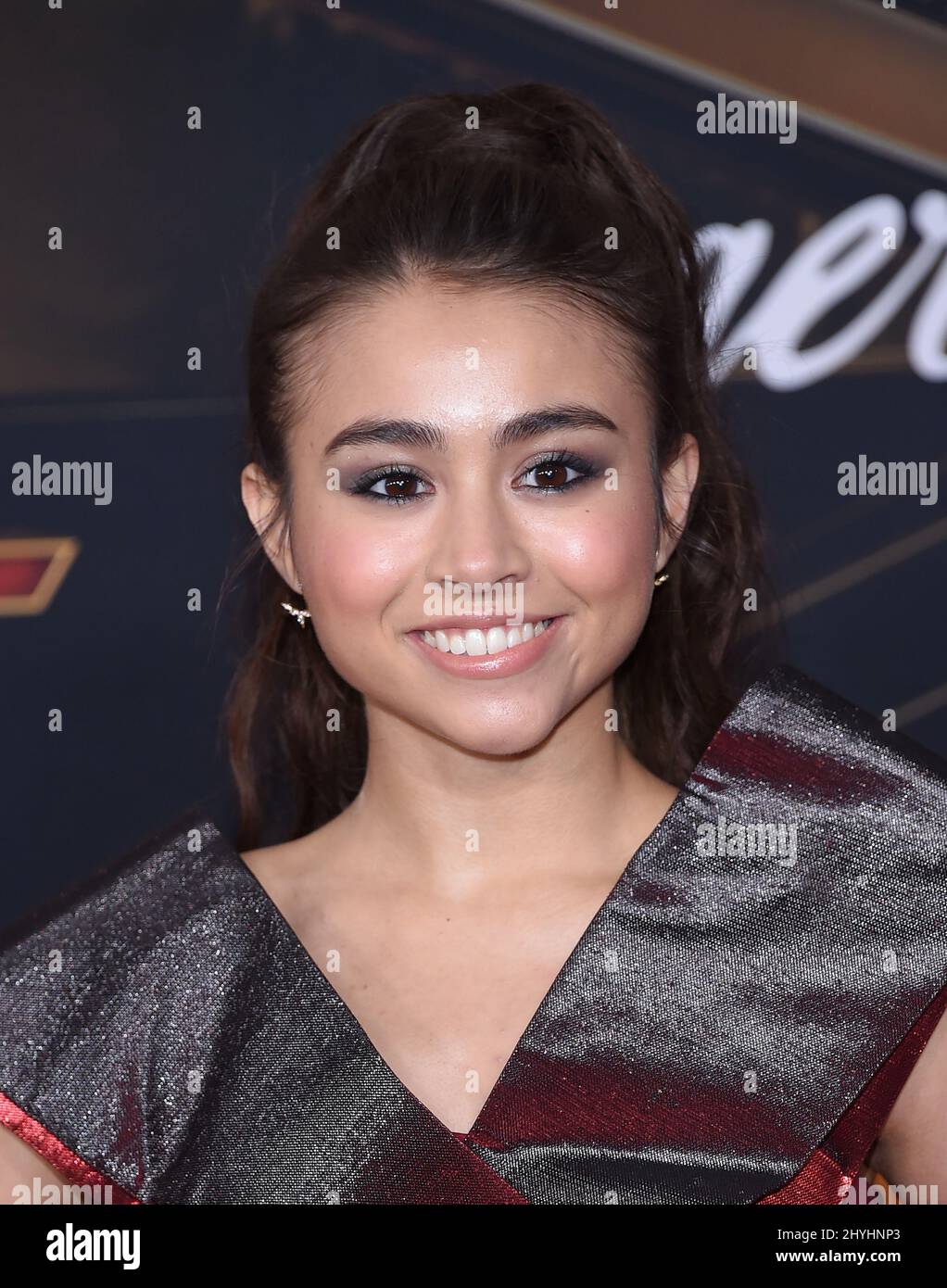 Ciara Riley Wilson at the world premiere of "Captain Marvel" held at
