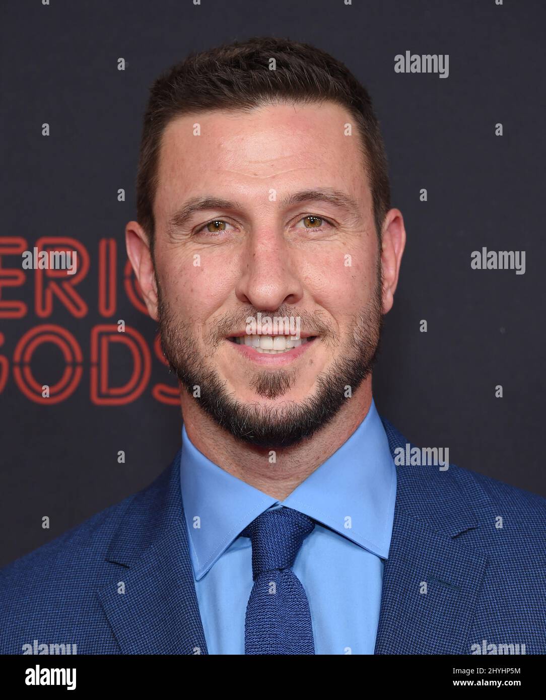 Pablo Schreiber arriving to the STARZ 'American Gods' Season 2 Premiere