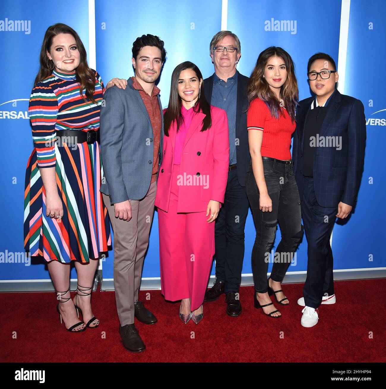 America ferrera ben feldman superstore hi-res stock photography