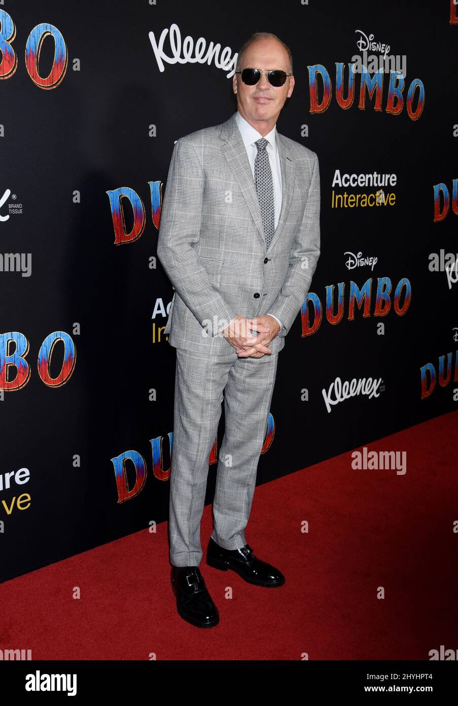 Michael Keaton arriving for Disney's premiere of 'Dumbo' held at the El Capitan Theatre on March 11, 2019 in Hollywood, Los Angeles. Stock Photo