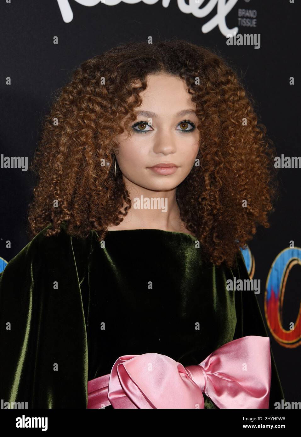 Nico Parker arriving for Disney's premiere of 'Dumbo' held at the El Capitan Theatre on March 11, 2019 in Hollywood, Los Angeles. Stock Photo
