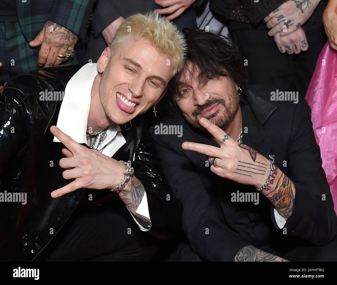 Machine gun kelly tommy lee hi-res stock photography and images - Alamy