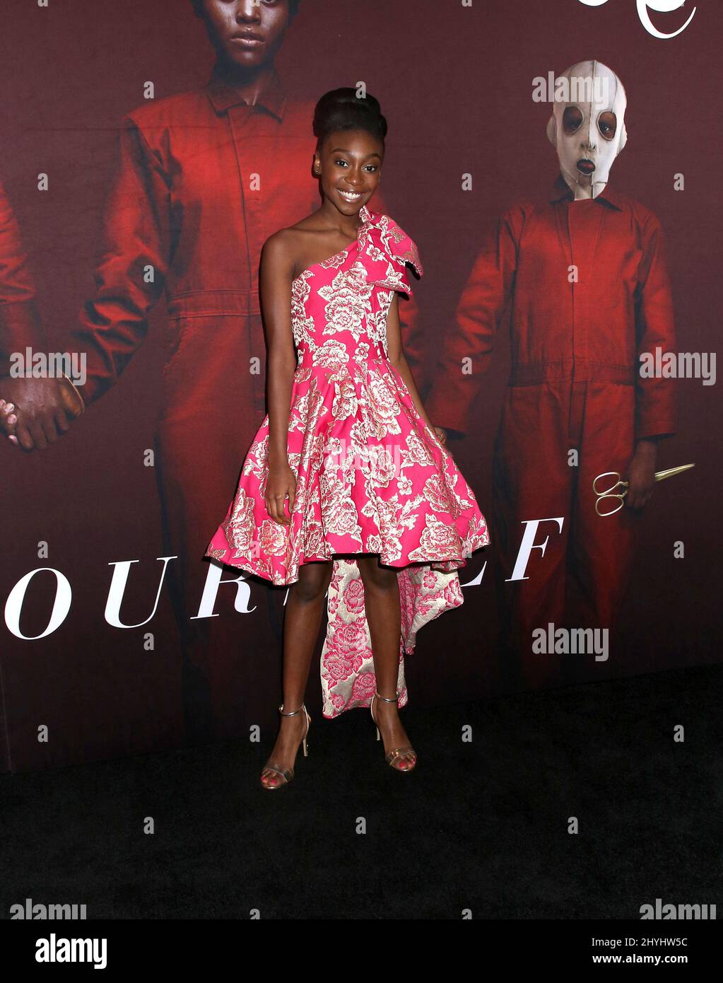 Shahadi Wright Joseph attending the 'Us' New York Premiere held at The Museum of Modern Art on March 19, 2019 in New York City, NY Stock Photo