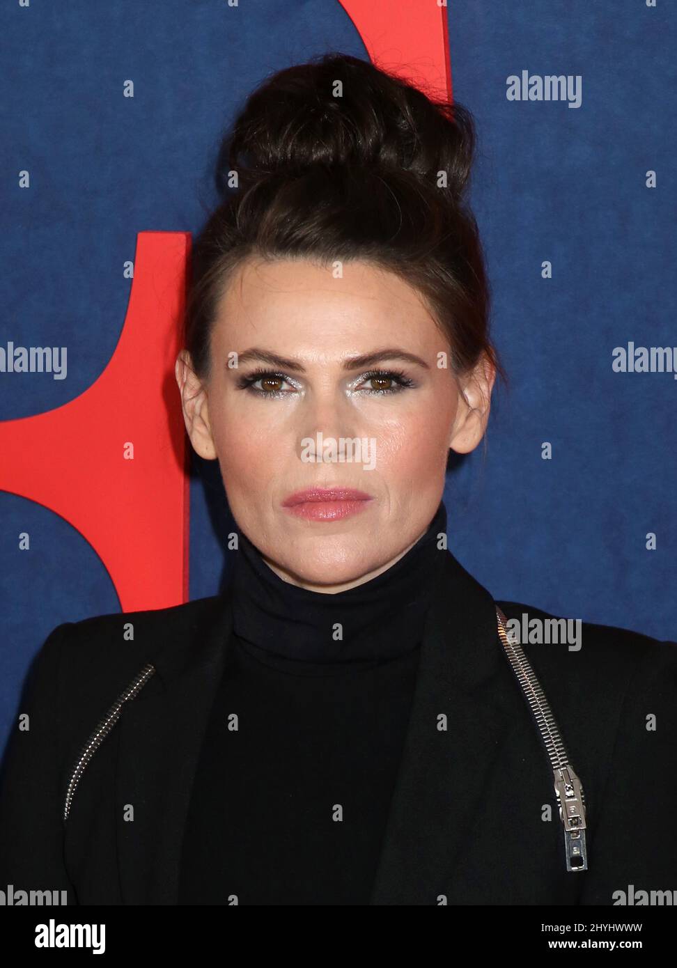 Clea DuVall attending the Veep Season 7 Premiere in New York Stock Clea DuVall attending the Veep Season 7 Premiere in New York Stock