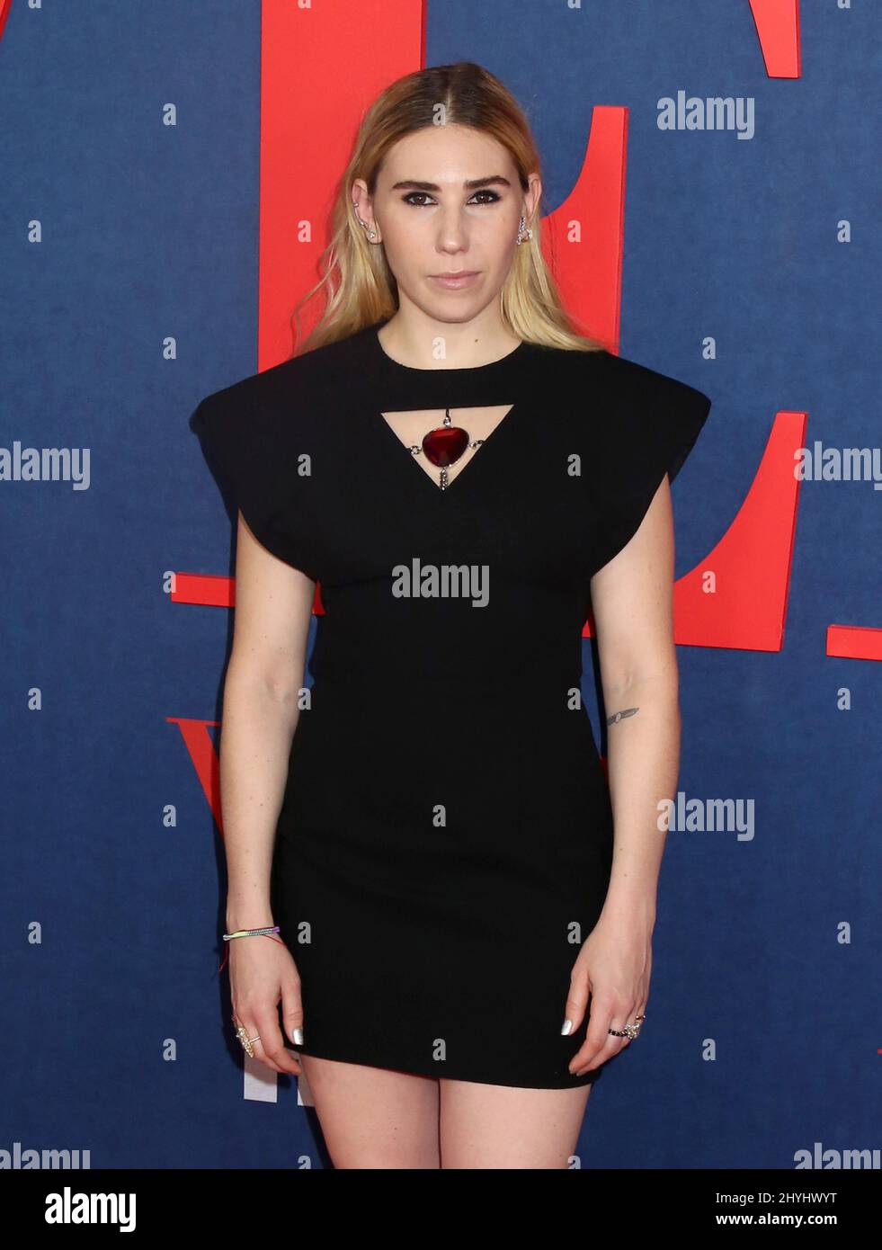 Zosia Mamet attending the Veep Season 7 Premiere in New York Stock